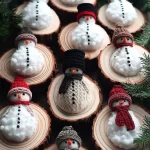 Collection of easy snowman crafts for the holiday season