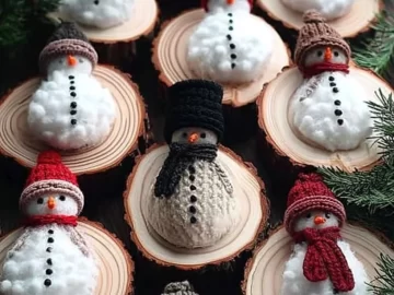 Collection of easy snowman crafts for the holiday season