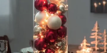 Cheap Christmas table decor ideas for festive holiday dining.