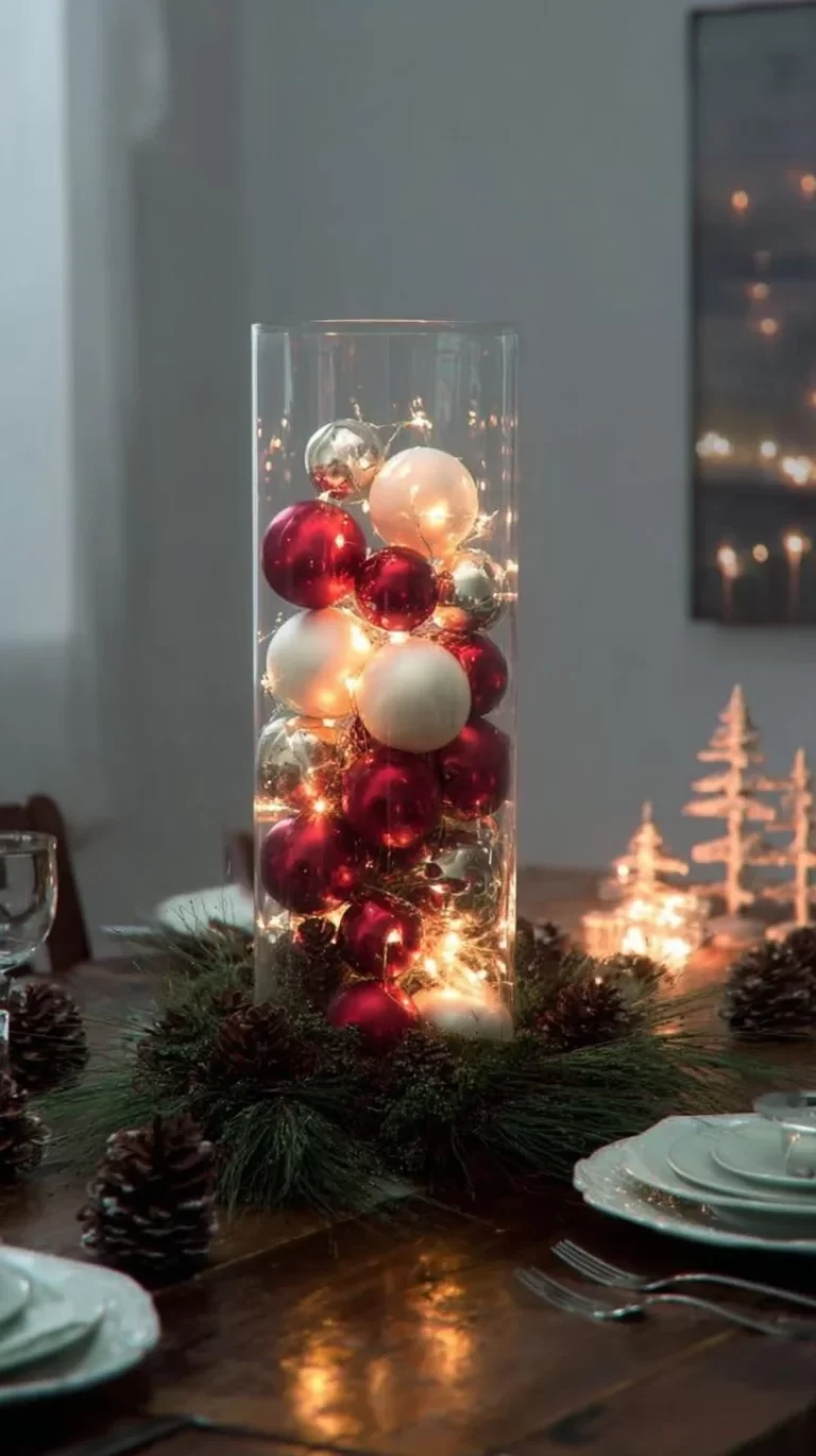 Cheap Christmas table decor ideas for festive holiday dining.