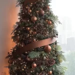 Eco-friendly Christmas tree lighting setup for holiday festivities