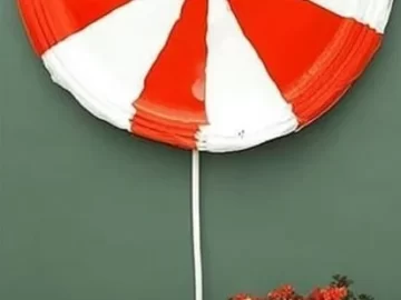 Beautifully decorated living room for Christmas and New Year's Eve festivities.