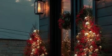 Beautiful seasonal decor showcasing vibrant autumn and winter themes.