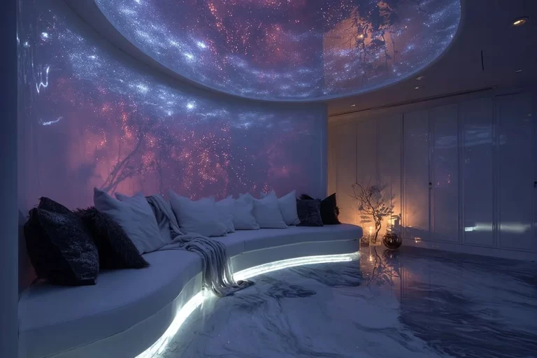 Futuristic sofas inspired by Coruscant skylines for a modern living space