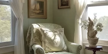 Granny Chic Decor showcasing vintage-inspired furniture and decor