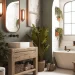 Spa-inspired neutral bathroom with calming colors and serene decor