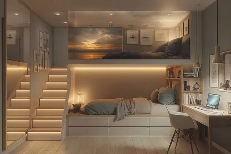 Innovative space-saving solutions for kids' small bedrooms