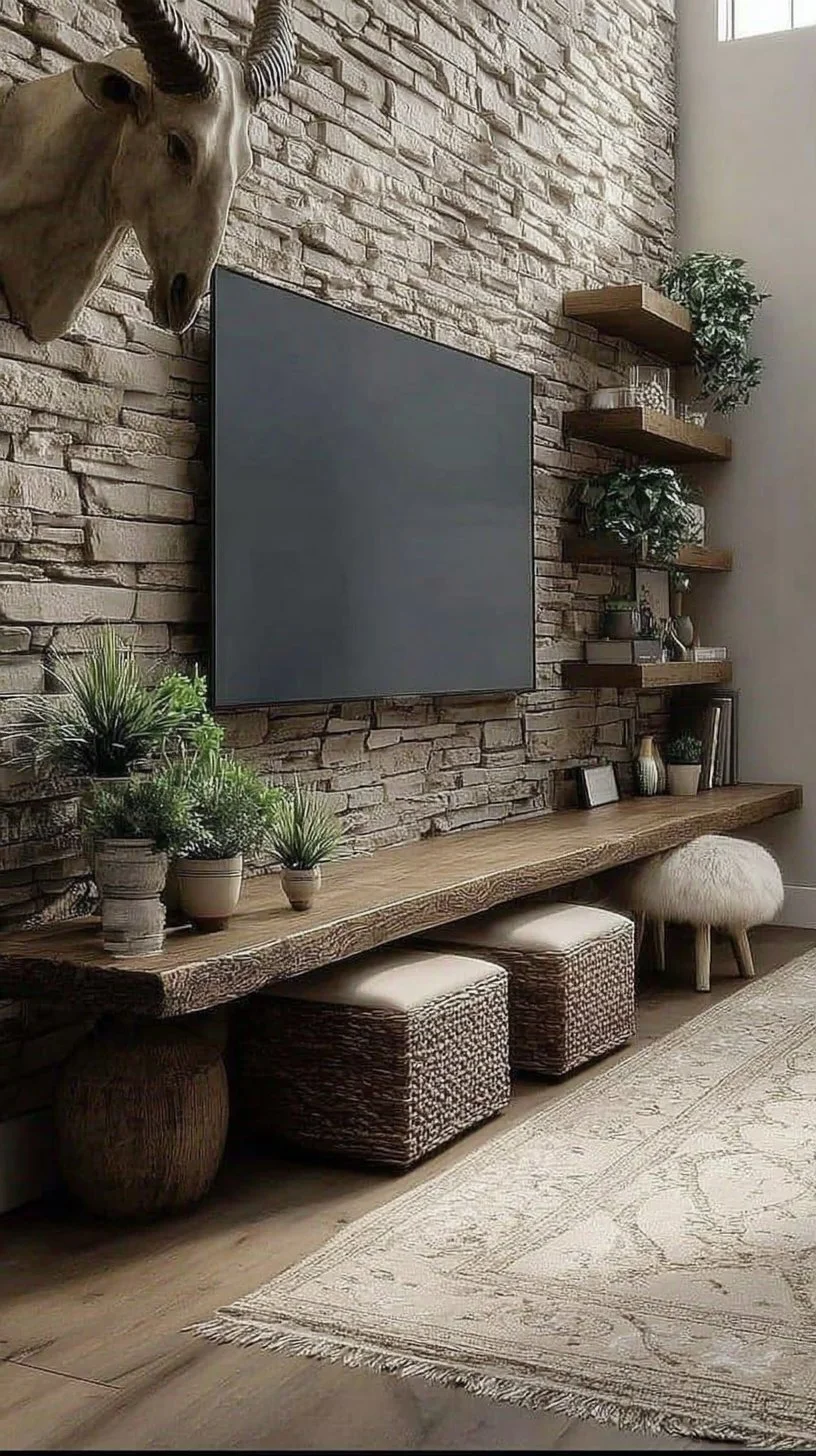 Cozy living room with stylish decor and warm lighting for an inviting atmosphere.