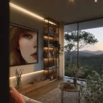 Modern living room ideas showcasing stylish design elements for 2025.