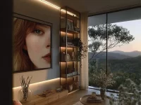 Modern living room ideas showcasing stylish design elements for 2025.