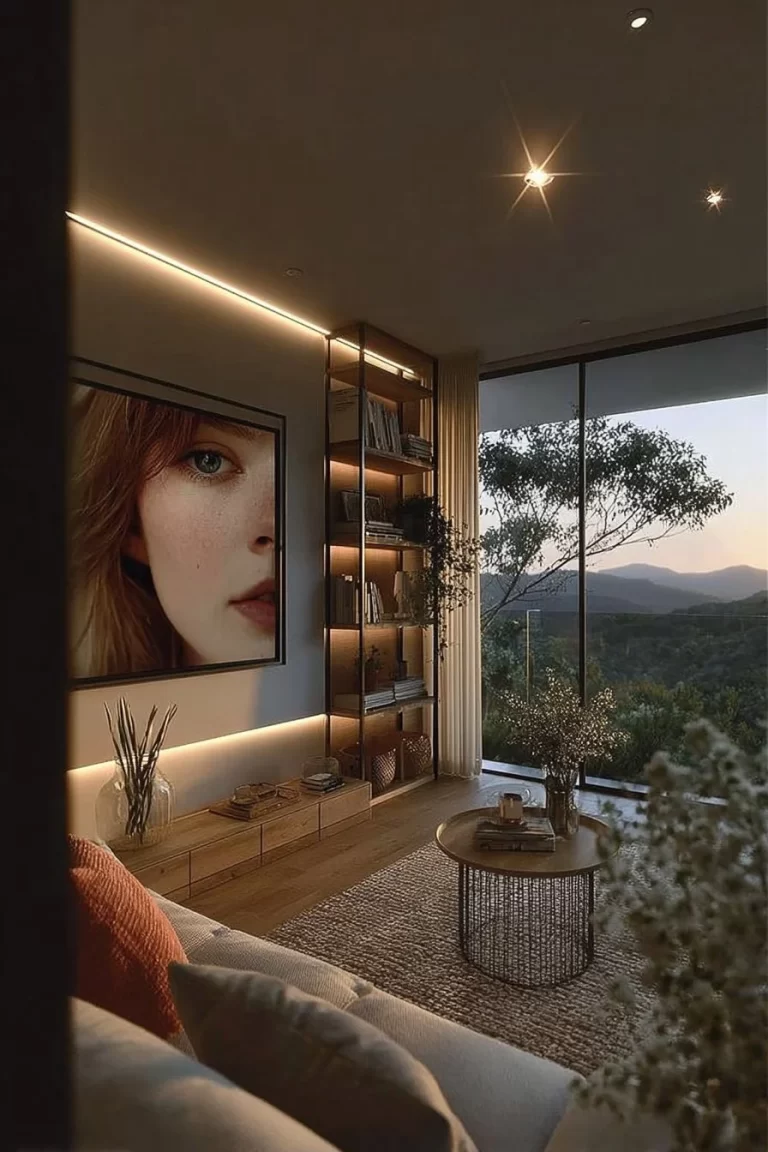 Modern living room ideas showcasing stylish design elements for 2025.