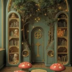 Whimsical storybook kids decor creating a fairytale sanctuary in a child's room