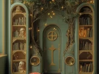 Whimsical storybook kids decor creating a fairytale sanctuary in a child's room