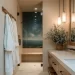 Timeless bathroom design showcasing organic modern decor elements.