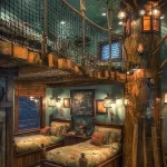 Cozy treehouse kids decor for imaginative indoor adventures