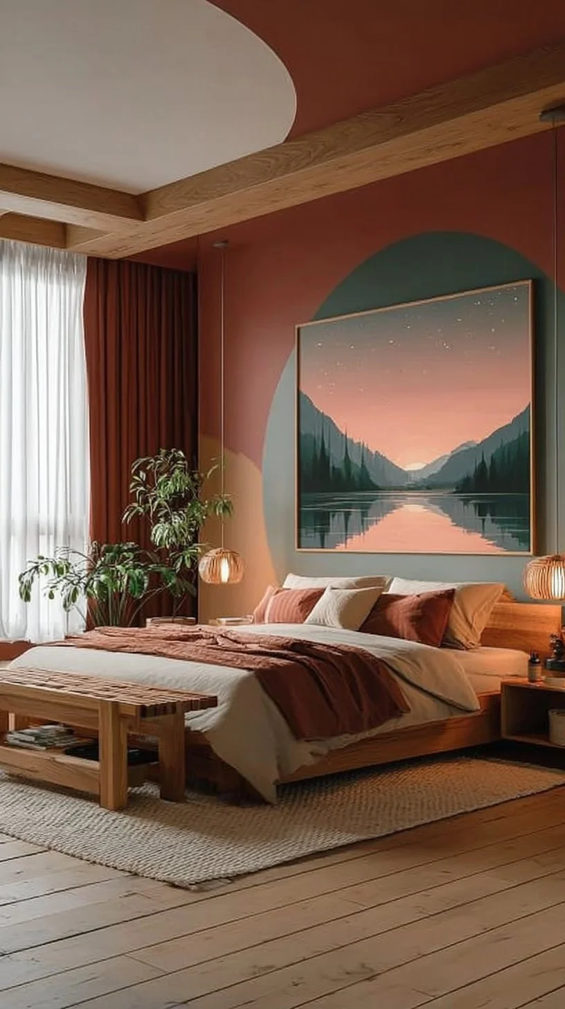 Stylish 2025 bedroom design featuring modern and luxury elements.