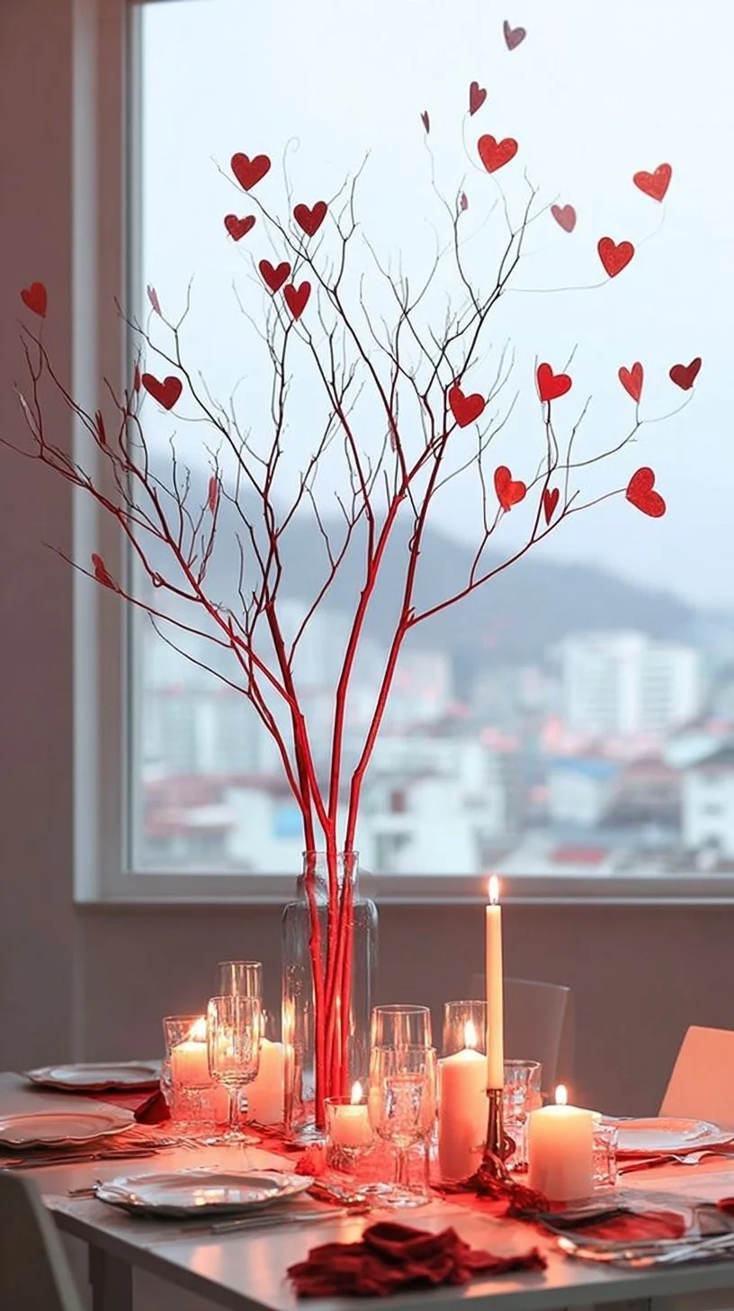 Beautiful Valentine's Day decorations for home in 2026, perfect for creating a romantic atmosphere.