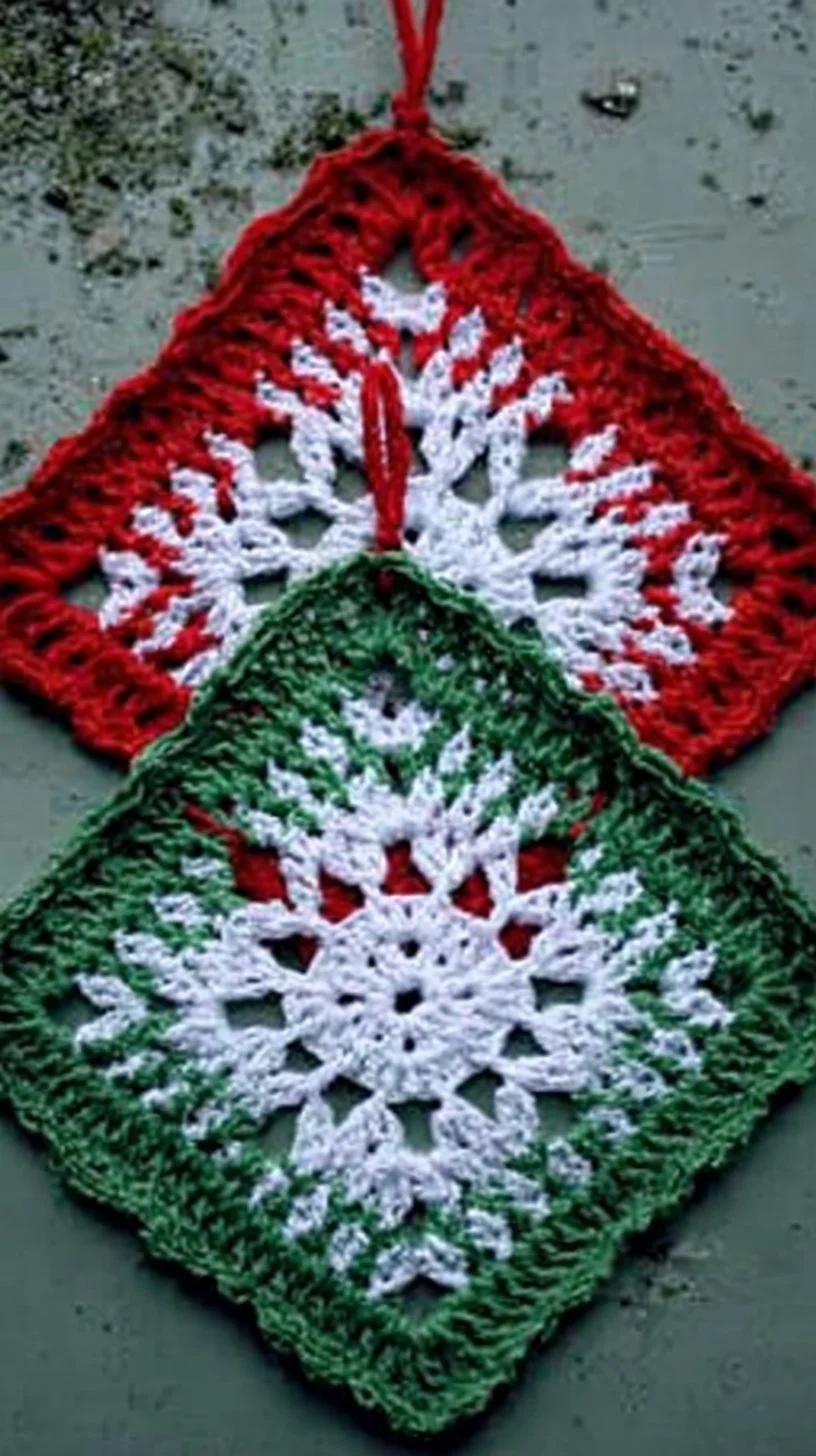 Free crochet patterns for winter potholders