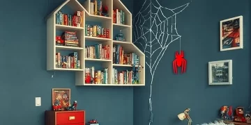 Stylish Spider Man bedroom ideas for superhero-themed decor inspiration