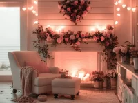Colorful Valentines Day Decorations for home showcasing DIY designs and romantic themes.
