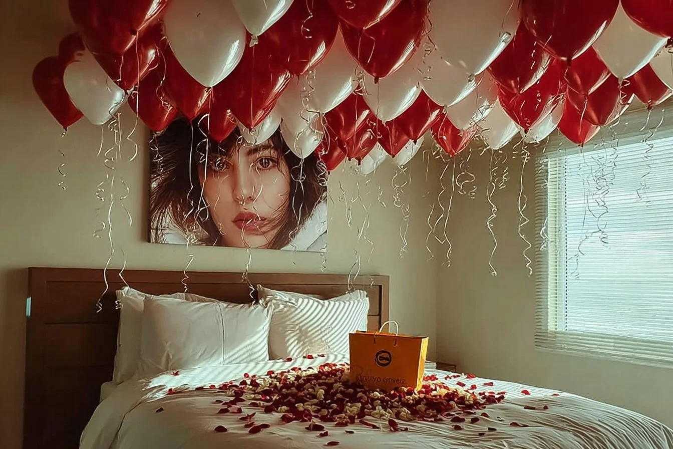 Elegant wedding bedroom decoration ideas for a romantic first night.