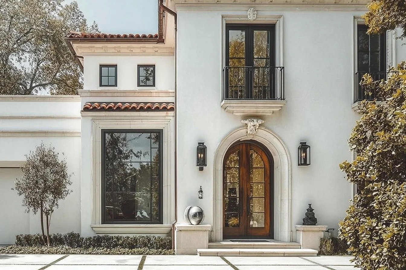 Modern French houses showcasing stunning architectural designs and impressive first impressions