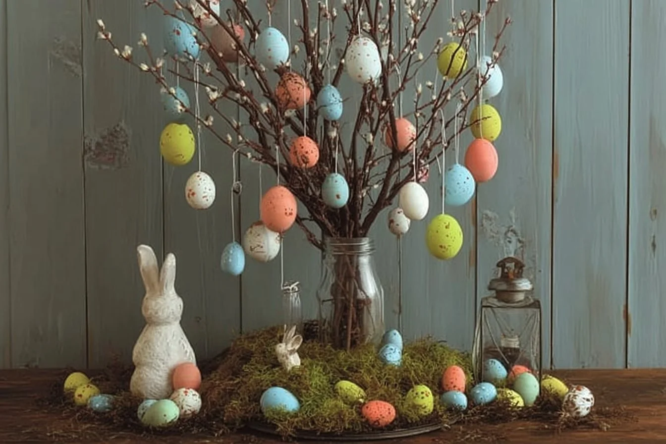 Charming rustic Easter decor ideas for a cozy home