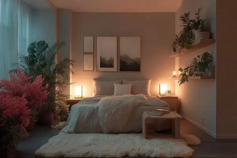 Small bedroom decor ideas without windows for a stylish interior