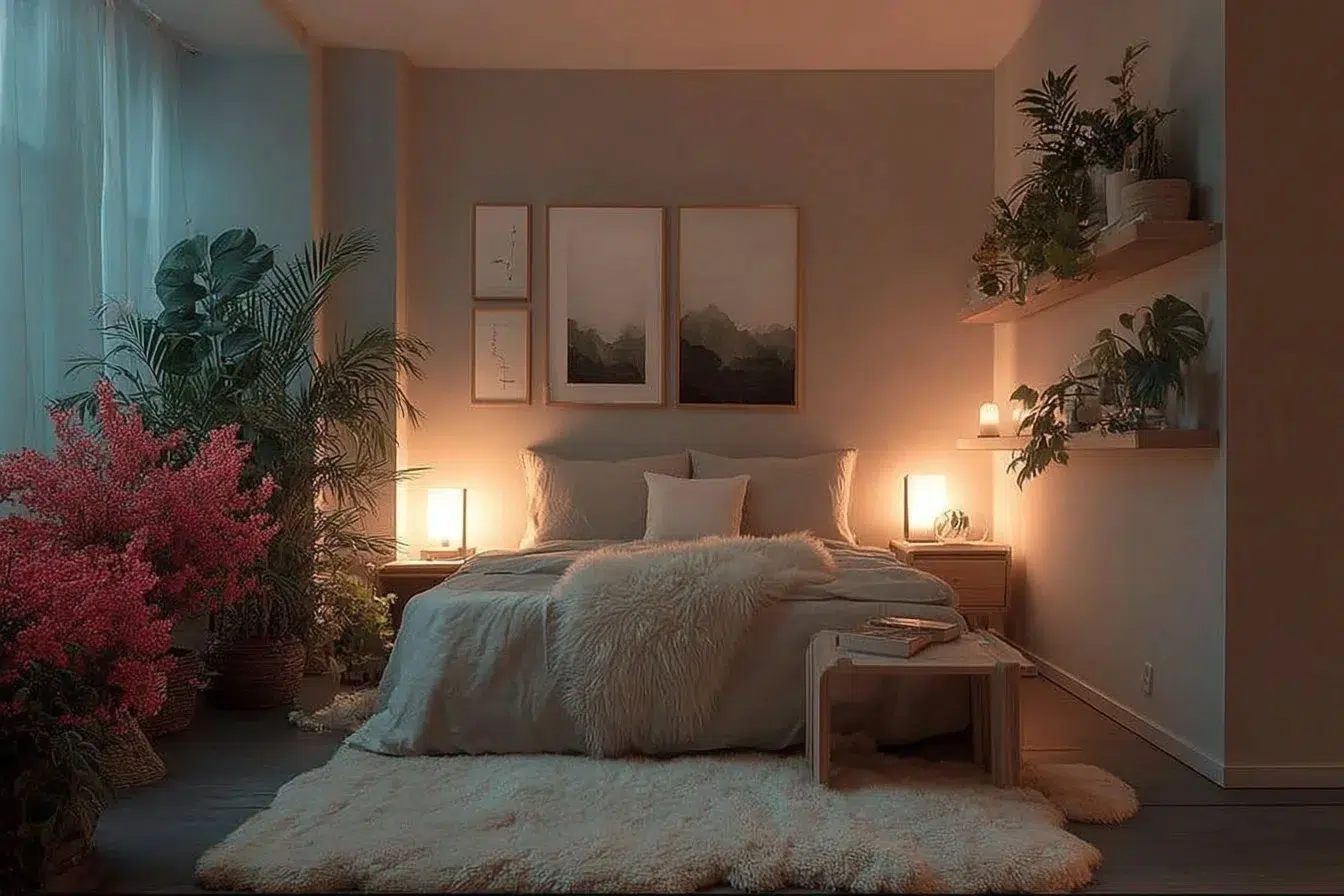 Small bedroom decor ideas without windows for a stylish interior