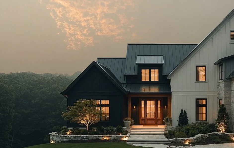 Beautiful modern dream farmhouses that capture fairy tale aesthetics.