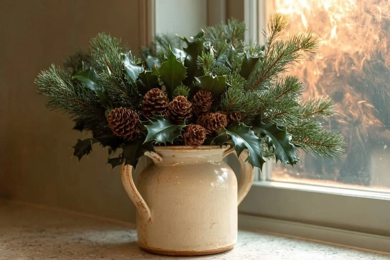 Cozy minimalist winter decor ideas for a warm home atmosphere.
