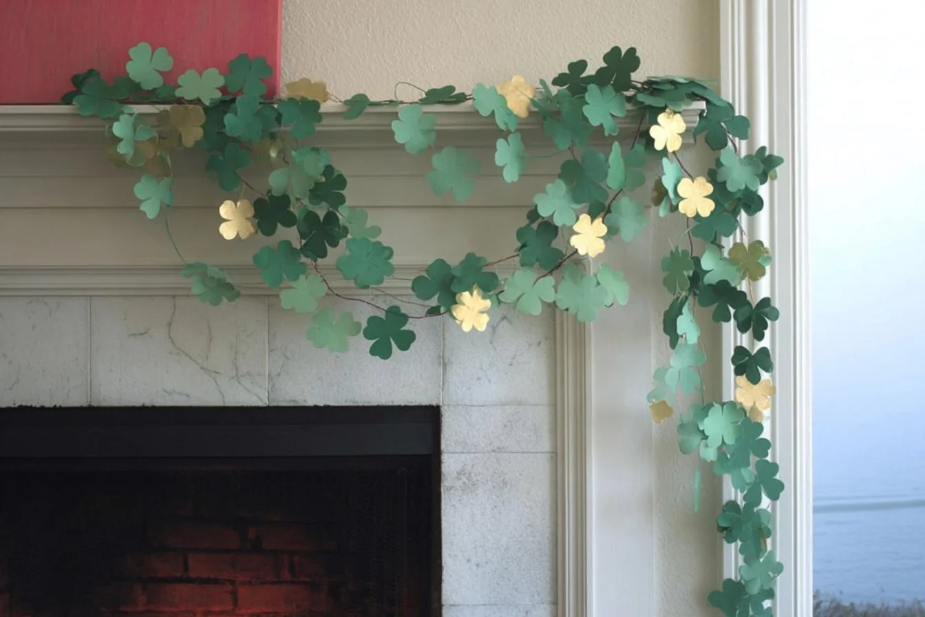 Charming Clover Crafts for a welcoming home decor.