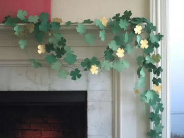 Beautiful Clover Crafts displayed in a cozy home setting.