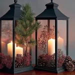 Chic winter home ideas featuring cozy decor and warm color palettes.