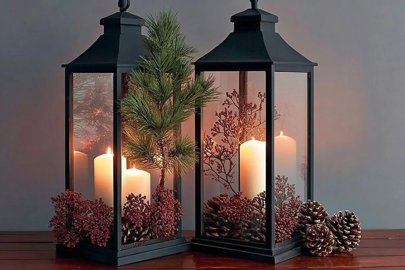 Chic winter home ideas featuring cozy decor and warm color palettes.