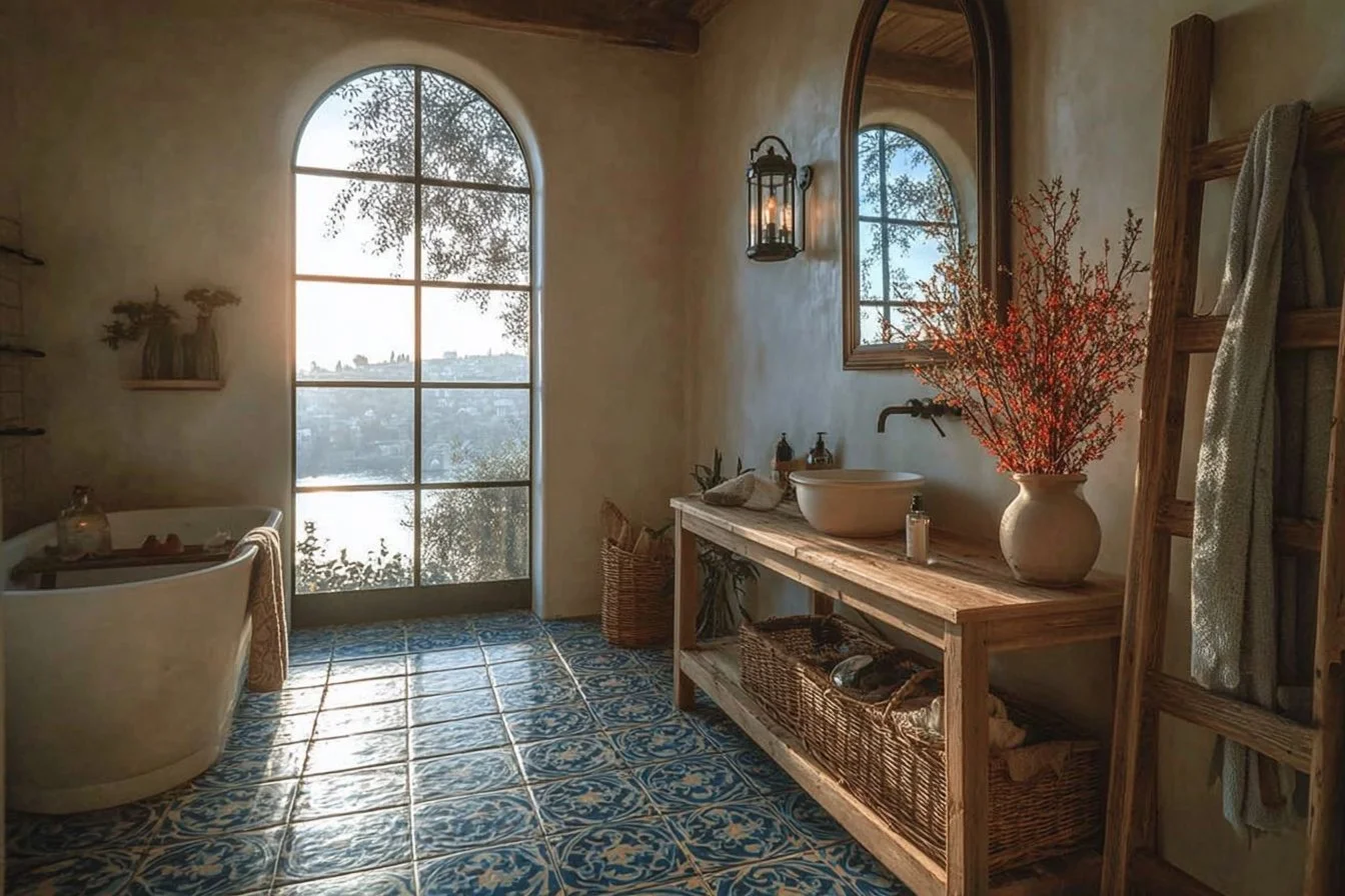 Cozy Spanish bath ideas for busy families showcasing stylish designs and comfort