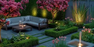 Modern landscape design ideas for creating a dream backyard oasis.