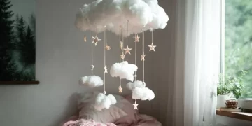 Colorful DIY bedroom decor ideas for kids' rooms in spring.