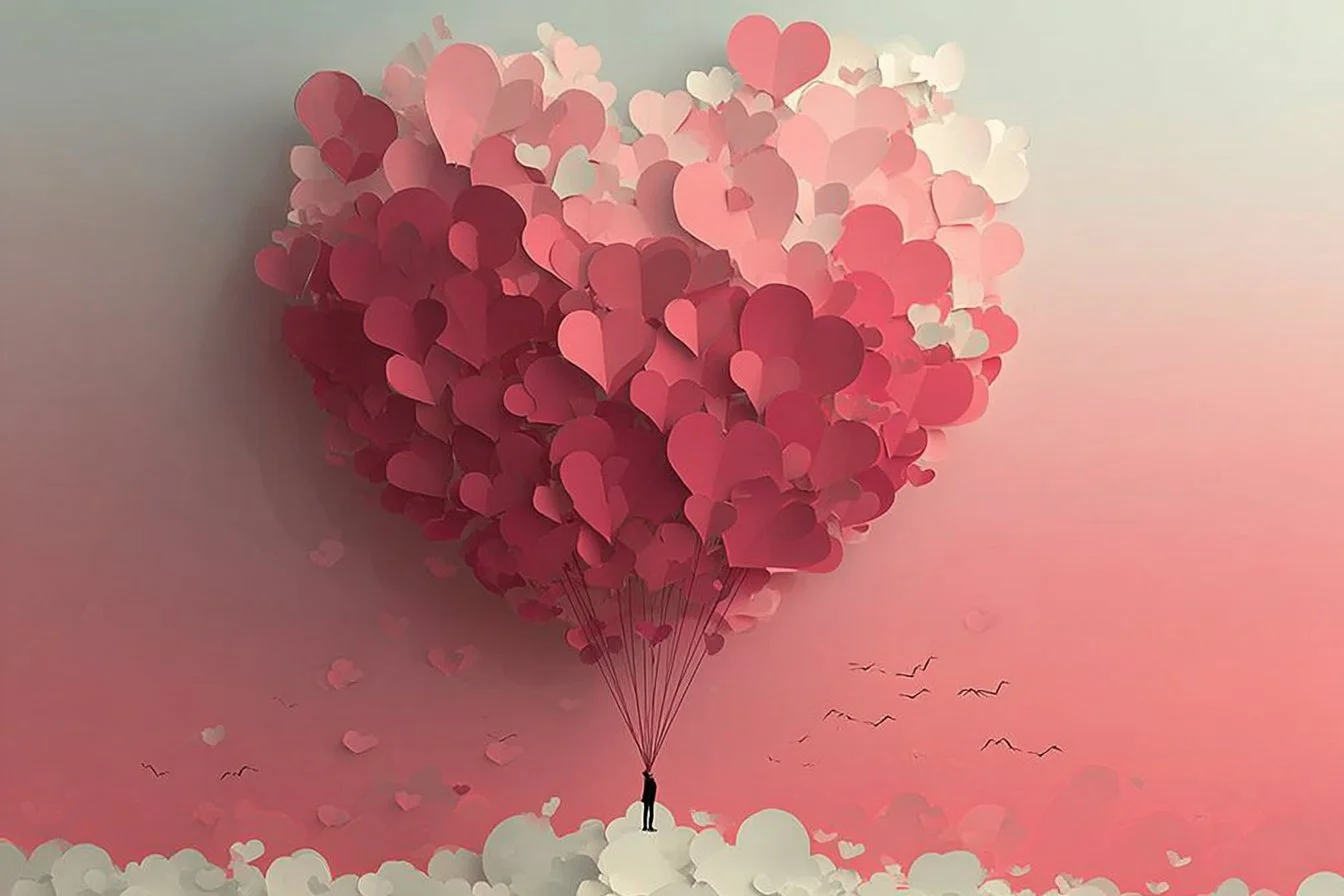 Cozy heart-themed décor ideas for a warm home atmosphere