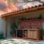 Rustic decor inspiration for small country-style homes and interiors.