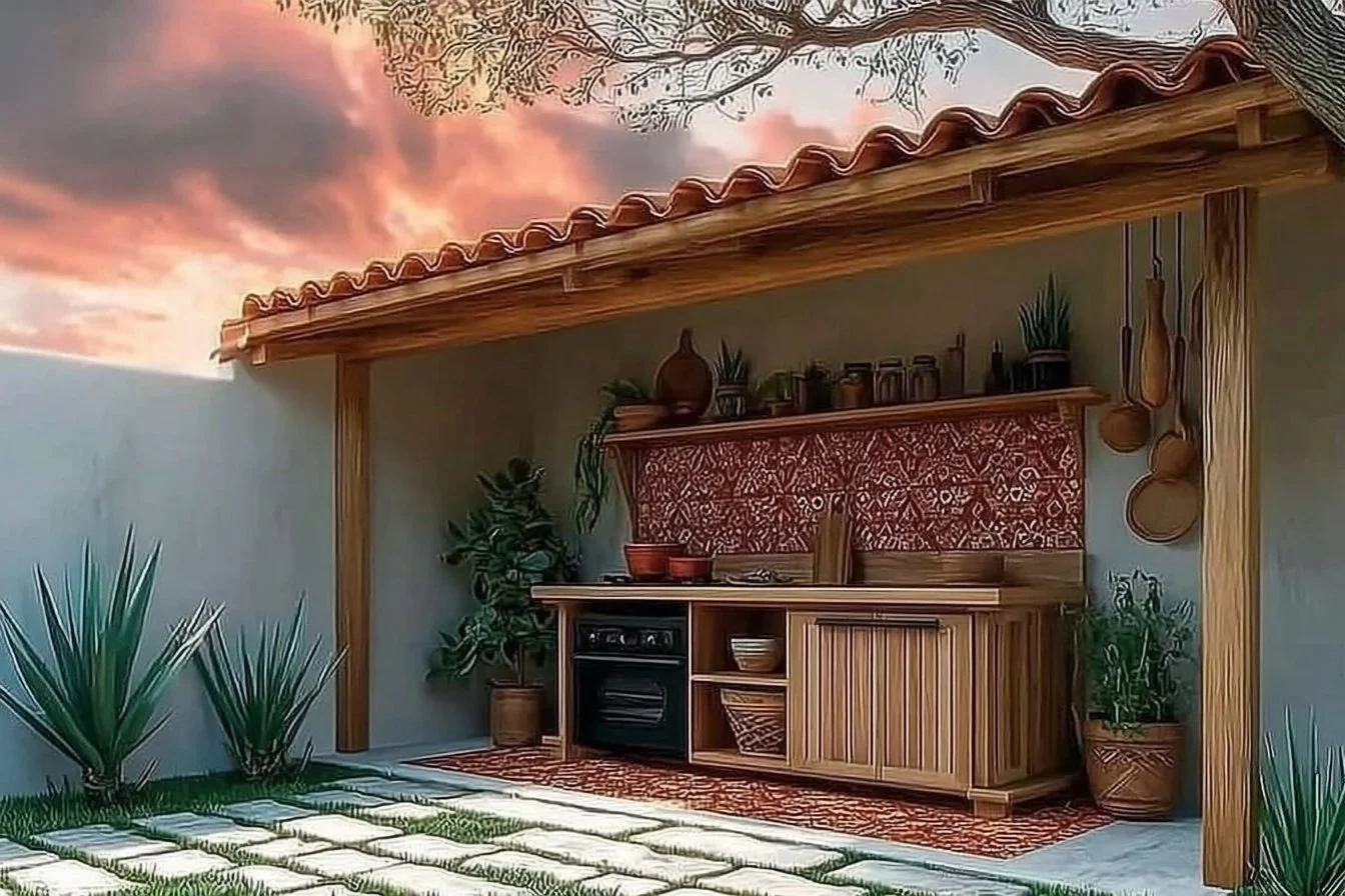 Rustic decor inspiration for small country-style homes and interiors.