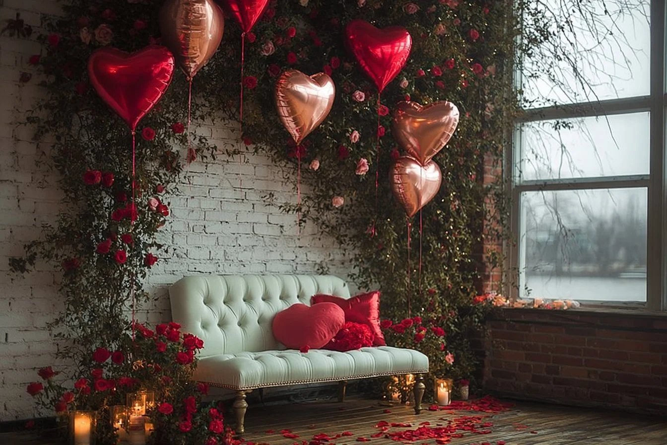 Beautiful floral Valentine decor ideas for a romantic celebration