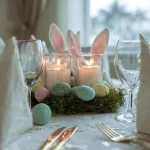 Elegant Easter centerpieces for spring table decor