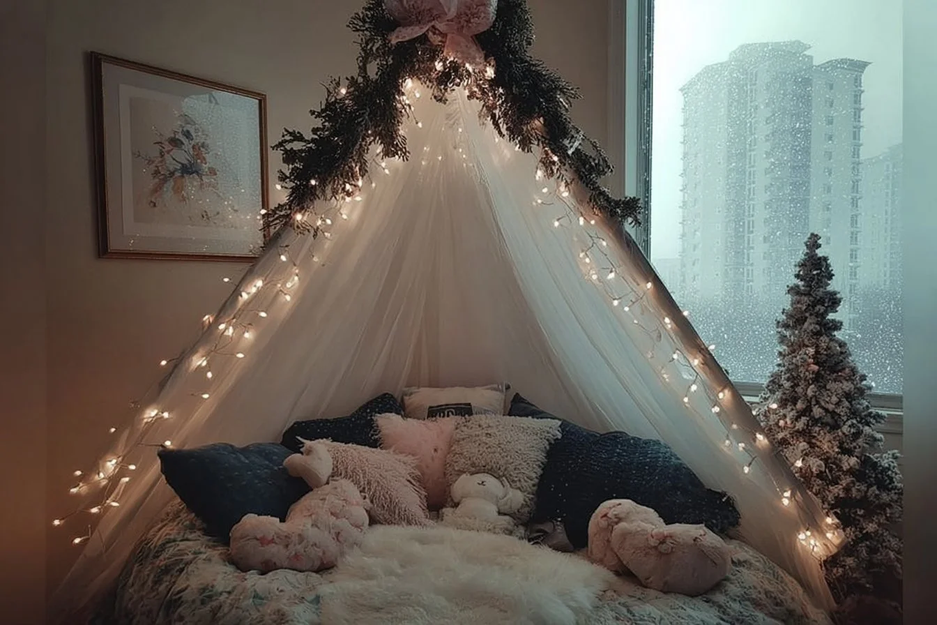 Cozy winter decor ideas for a stylishly welcoming home during the winter season.