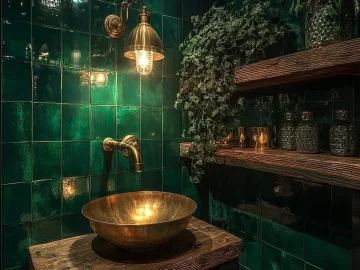 Stylish bathroom design ideas showcasing modern fixtures and elegant decor.