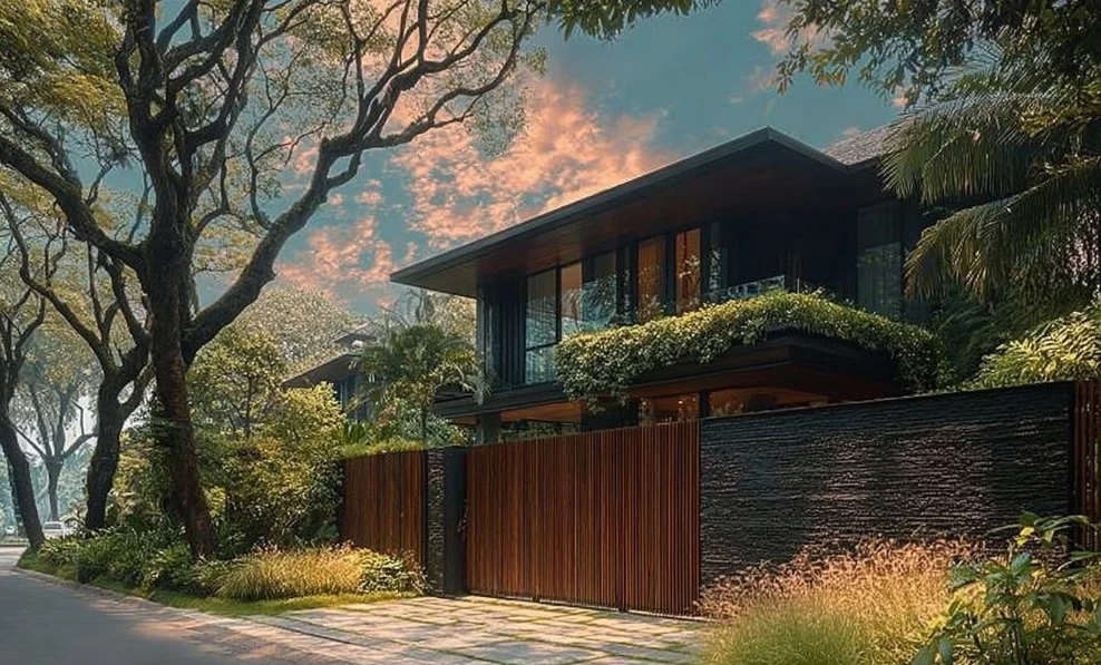 Tropical calm modern home decor ideas for a cozy interior space