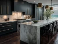 Wyton 1-Light Lantern Cylinder Pendant in black and yellow glass