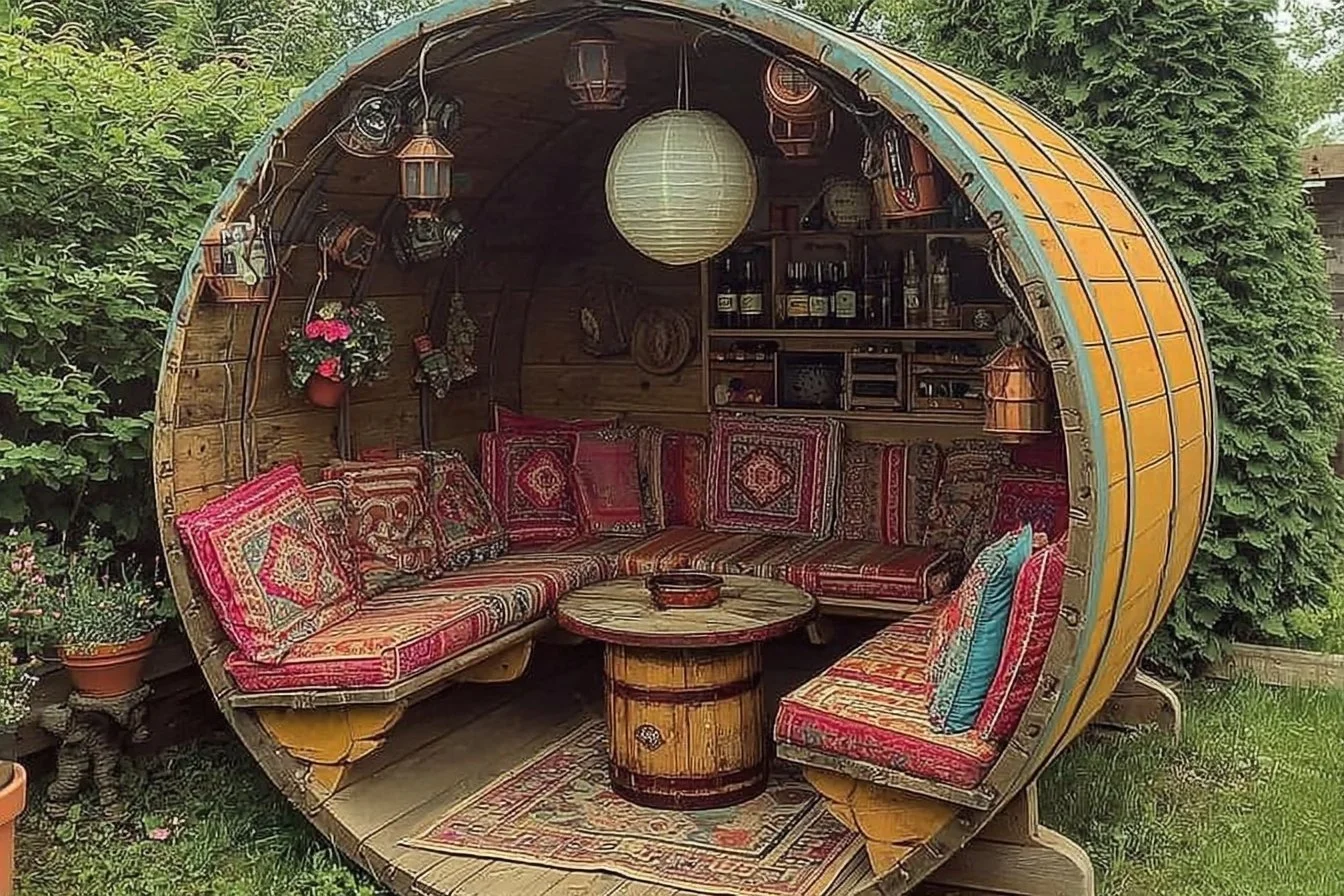 Beautiful dream house decor in a stunning backyard setting and elegant interior design.